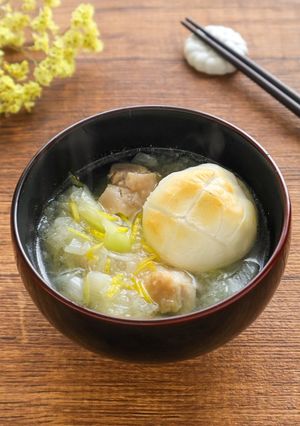 柚子香る♪みぞれ雑煮-レシピのメイン写真