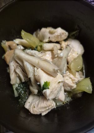 むね肉できのこたっぷりのアルヒージョ-レシピのメイン写真