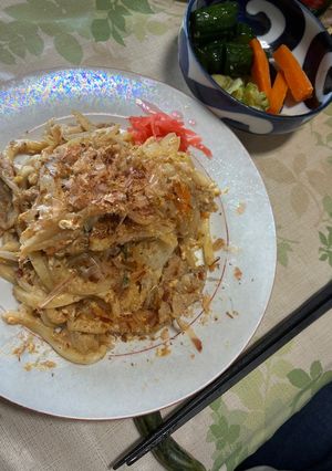農家が作る やみつき 簡単 焼きうどん-レシピのメイン写真