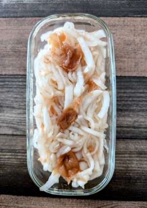 塩もみ大根の蜂蜜梅和え-レシピのメイン写真