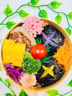 手裏剣風⁈おにぎり弁当-レシピのメイン写真