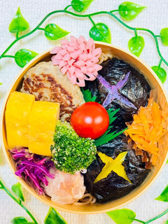 手裏剣風⁈おにぎり弁当-レシピのメイン写真