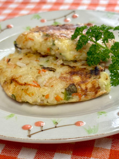 しらすとネギのお焼き風♪-レシピのメイン写真