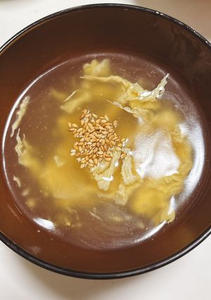 卵スープ-レシピのメイン写真