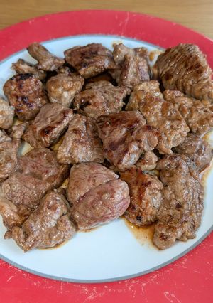 減塩 輸入牛肩ロースの柔らか焼き-レシピのメイン写真