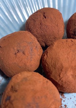 チョコ不使用 きなこトリュフ-レシピのメイン写真