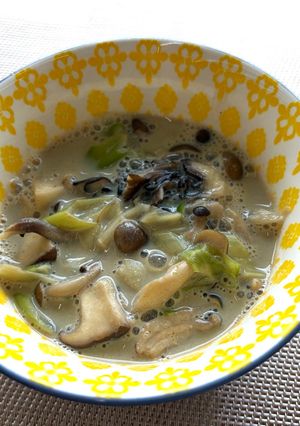 きのことネギの減塩カレー煮-レシピのメイン写真