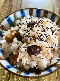 鍋の素&天津甘栗で1合炊き込みご飯 2-レシピのメイン写真