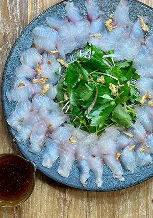 旨み凝縮！目鯛とたっぷり薬味の和風カルパッチョ-レシピのメイン写真