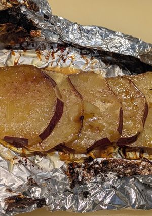 BBQに さつまいものマシュマロ焼き-レシピのメイン写真