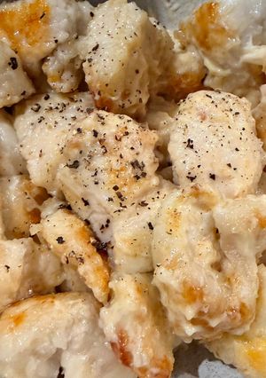 鶏むね肉の梅マヨ和え-レシピのメイン写真