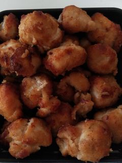 向井くうのたこ焼き器で鶏むね肉のからあげ-レシピのメイン写真
