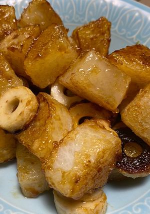 大根とちくわの甘辛焼き-レシピのメイン写真