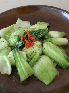 チンゲンサイの中華炒め-レシピのメイン写真