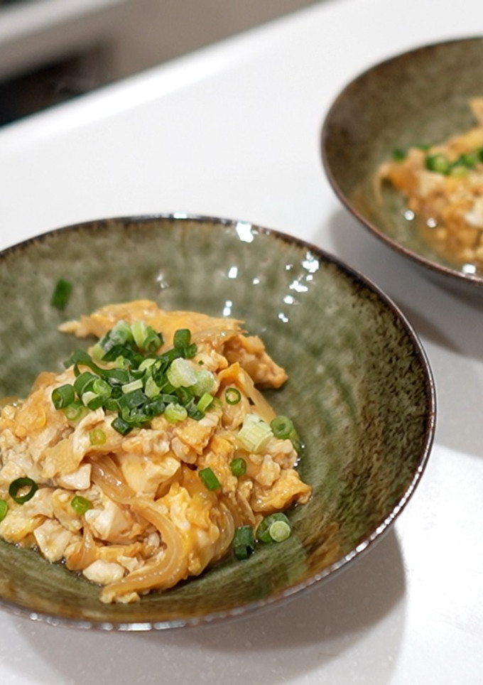 10分レシピ 豆腐と玉ねぎの卵とじ-レシピのメイン写真