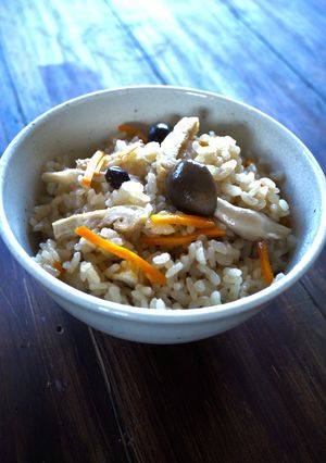 きのこの炊き込みご飯-レシピのメイン写真