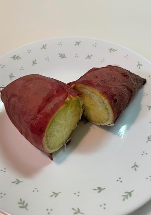 レンジでほくほく焼き芋⭐︎✳︎-レシピのメイン写真