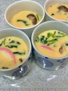 フライパンで☆ぷるぷる茶碗蒸し-レシピのメイン写真