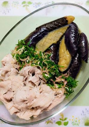 10分で味しみ！レンジなすと豚肉の煮浸し-レシピのメイン写真