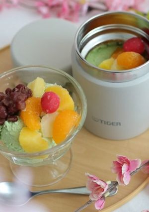 抹茶ババロア-レシピのメイン写真