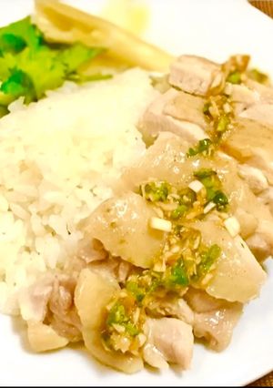 簡単炊飯器☆カオマンガイ-レシピのメイン写真
