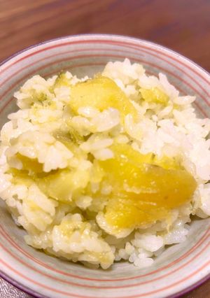 超簡単!おさつバターごはん-レシピのメイン写真