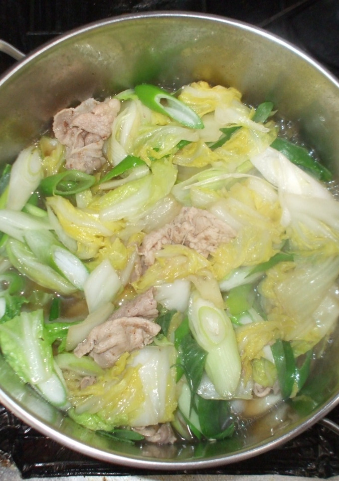 白菜の旨煮♪簡単レシピ喉の乾燥に-レシピのメイン写真