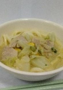 みそミルクカレーうどん-レシピのメイン写真