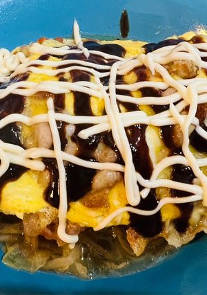 キャベツ＆もやしがたっぷり🐷とんぺい焼き-レシピのメイン写真