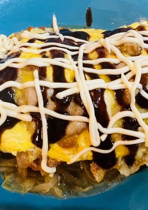 キャベツ＆もやしがたっぷり🐷とんぺい焼き-レシピのメイン写真