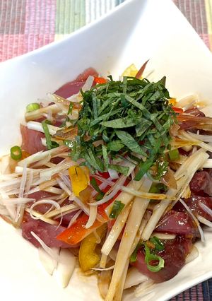 鰹の中華風カルパッチョ-レシピのメイン写真