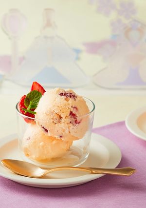 甘酒いちごアイス-レシピのメイン写真