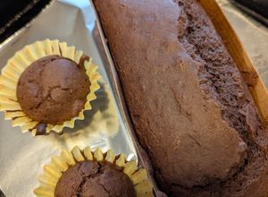 HKミックスで作るココアパウンドケーキ-レシピのメイン写真
