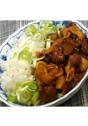 鶏レバーの丼です！純レバ丼★動画あり★-レシピのメイン写真