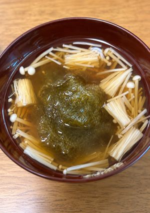 とろろ昆布とえのきと豆腐のとろ～りスープ-レシピのメイン写真