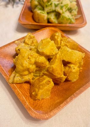 うま腸活！じゃがいものカレー和え-レシピのメイン写真