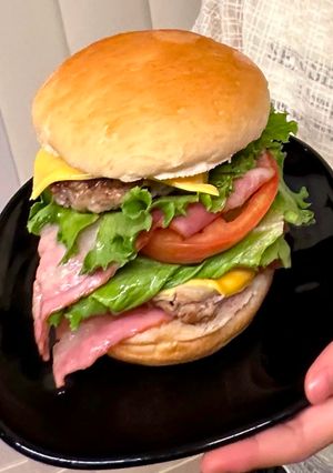 最高！もりもりハンバーガー-レシピのメイン写真