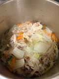 Hot pot (nabe):出汁パックだけの鍋