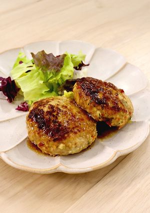 栄養たっぷり◎残り野菜ハンバーグ-レシピのメイン写真