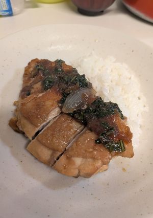 鶏ももステーキ～オニオンソース～-レシピのメイン写真