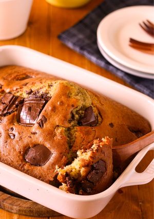 耐熱容器1つで紅茶チョコレートケーキ-レシピのメイン写真