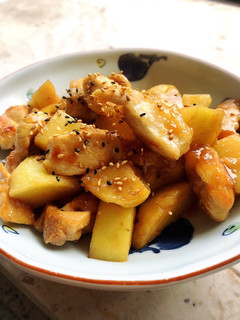 鶏胸肉と新じゃがの甘辛煮-レシピのメイン写真