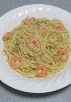 包丁まな板いらず！「アヒージョ風」パスタ-レシピのメイン写真
