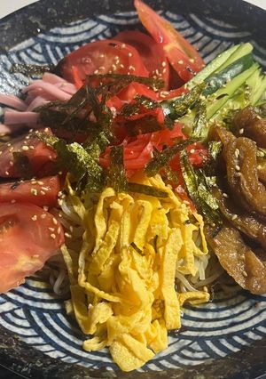 きつね冷やし中華-レシピのメイン写真