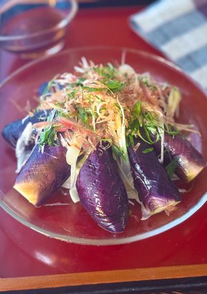 レンジで簡単!ナスのたたき風-レシピのメイン写真