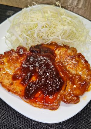 豚ロースのソース焼き-レシピのメイン写真