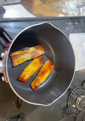 ナスのごま油炒め-レシピのメイン写真