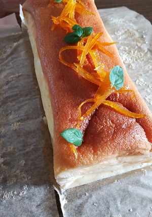 サワークリームスフレケーキ-レシピのメイン写真