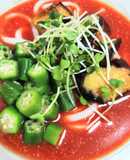 トマトジュースで簡単♪トマトつゆ