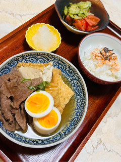 【健康介護】トマトときゅうりの酢の物-レシピのメイン写真